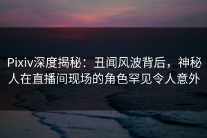 Pixiv深度揭秘：丑闻风波背后，神秘人在直播间现场的角色罕见令人意外
